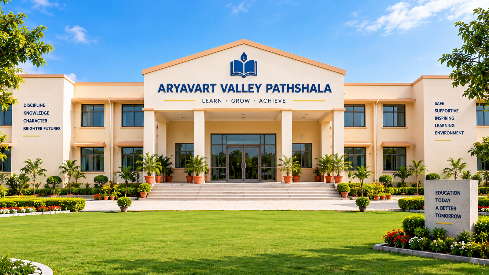Aryavart Valley Pathshala school building